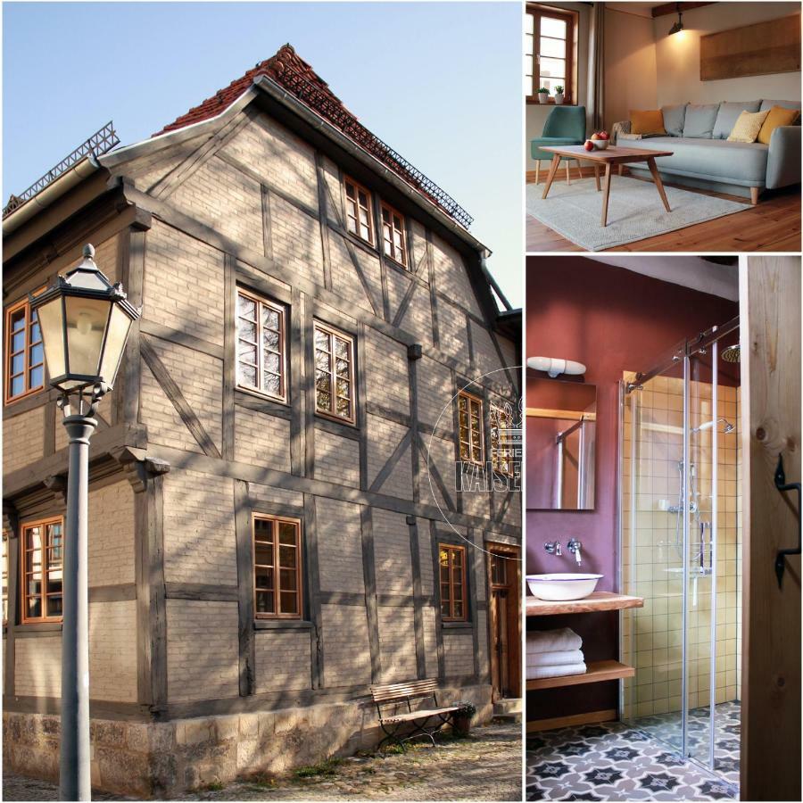 Ferienhaus -Kaisereinsde - In Lehmbauweise Parken Gratis Quedlinburg Exterior foto